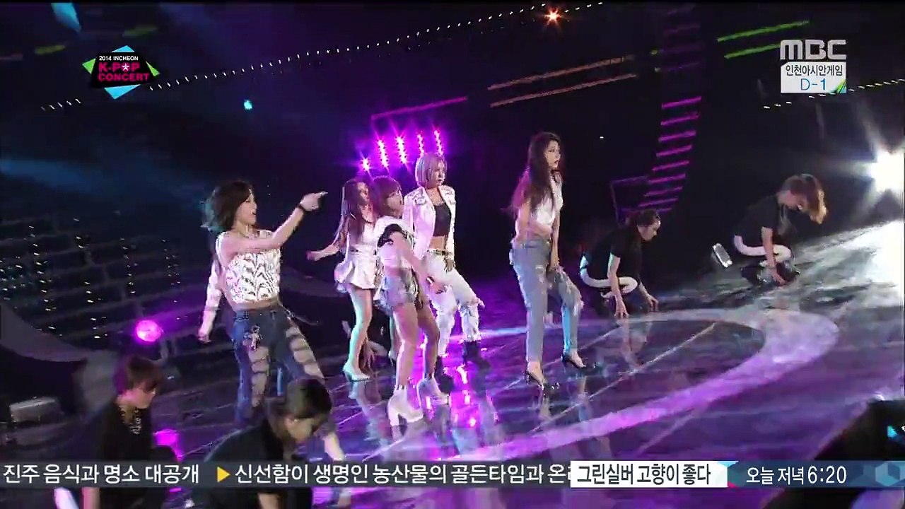 140918 T-ara (티아라) - Sugar Free @ MBC 2014 Incheon K POP Concert