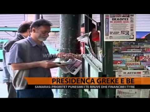 Presidenca greke e BE - Top Channel Albania - News - Lajme