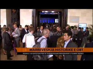 Tải video: Marrëveshja historike e OBT - Top Channel Albania - News - Lajme