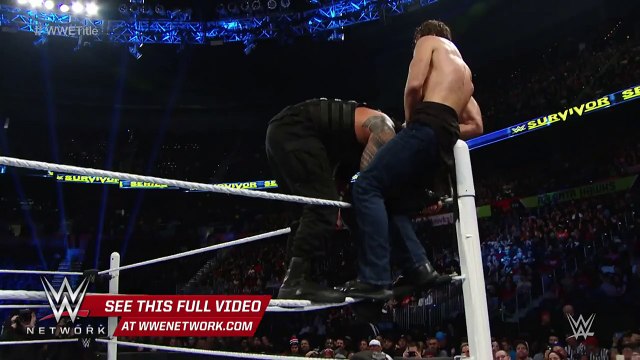 WWE Network Ambrose vs. Reigns WWE World Heavyweight Title Final Survivor Series 2015