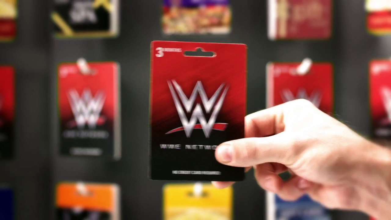 WWE Network gift cards make the perfect holiday gift