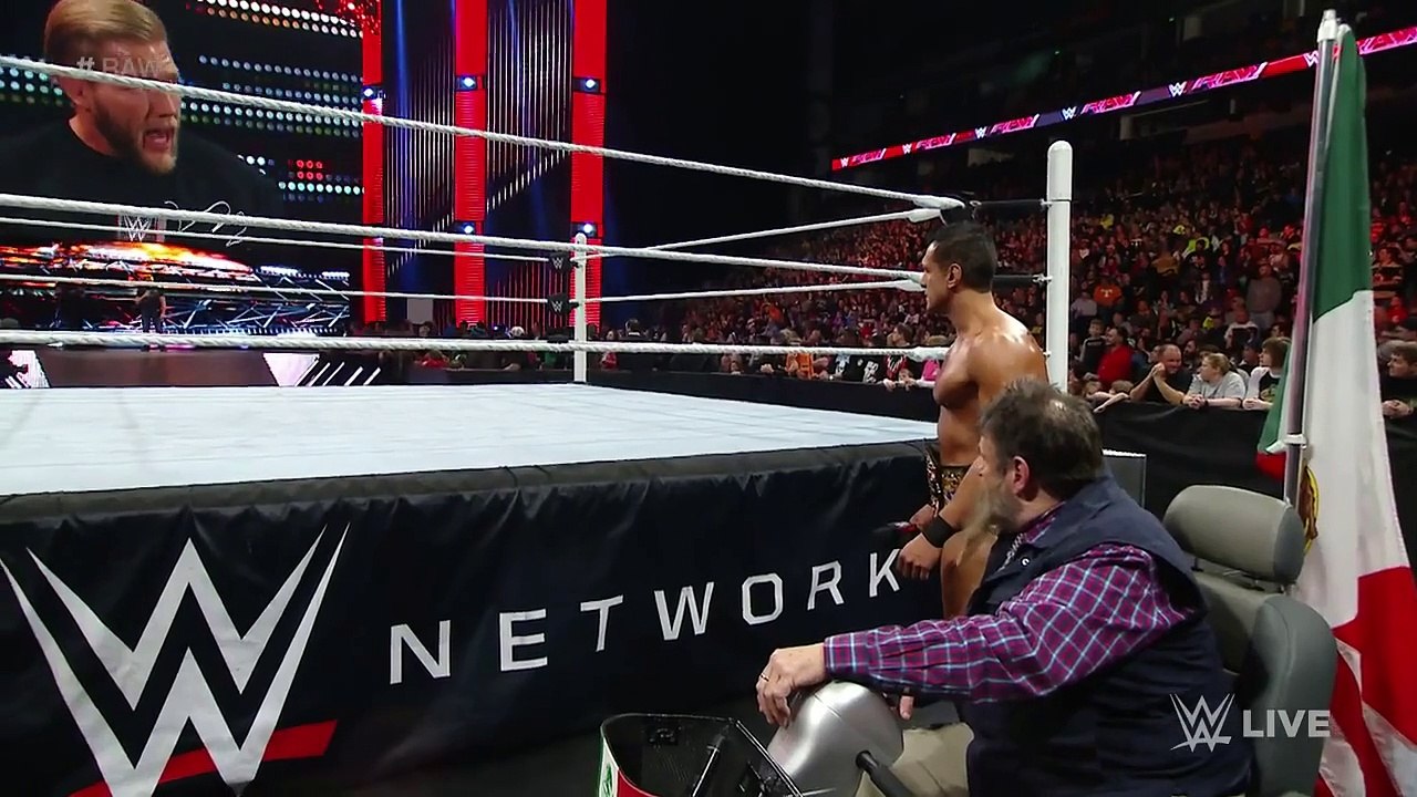 Jack Swagger interrupts Alberto Del Rio and Zeb Colter s State of MexAmerica Address  Raw, November