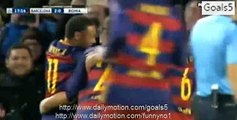 Lionel Messi Goal Barcelona 2 - 0 AS Roma Champions League 24-11-2015