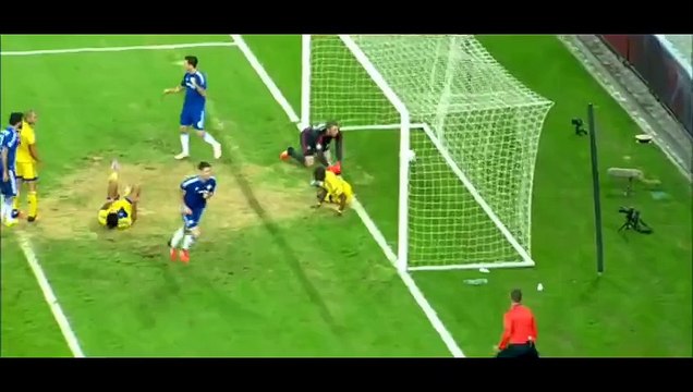 Goal Gary Cahill - Maccabi Tel Aviv 0-1 Chelsea - 24-11-2015