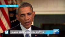 Islamic State must be destroyed - Obama