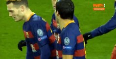 Luis Suarez Goal | Barcelona 1-0 Roma (24.11.2015) Champions League