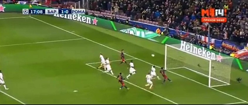 Leo Messi Fantastic Goal 2:0 - Fc Barcelona vs As Roma - 24.11.2015