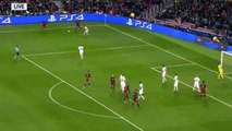 3-0 Luis Suárez Amazing Volley Goal | FC Barcelona v. AS Roma 24.11.2015
