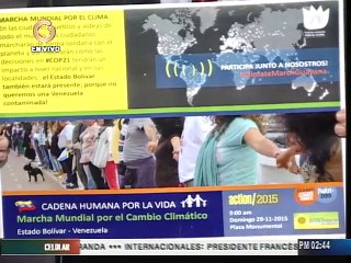 Medina: el ambiente es un problema de vida