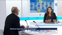 Françoise Coutant invitée de Face à Face sur France 3 pour présenter le programme de la liste Osons Mieux  pour les Régionales en Aquitaine - Limousin - Poitou-Charentes