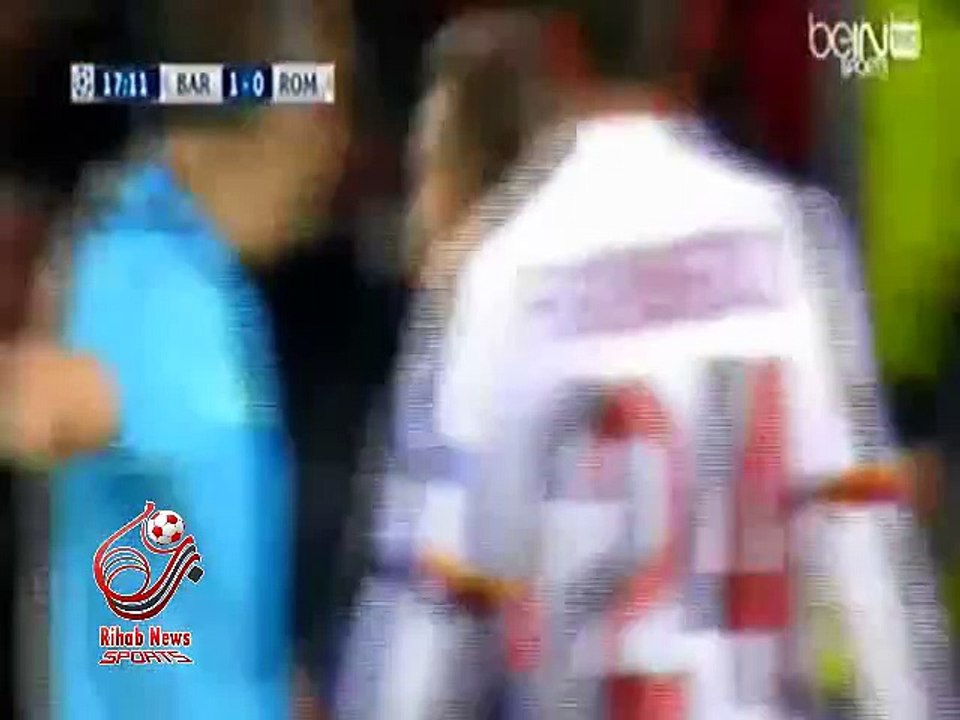 هدف برشلونه الثانى (  برشلونة - أسبانيا 2 -0 روما - إيطاليا ) دورى ابطال اوروبا