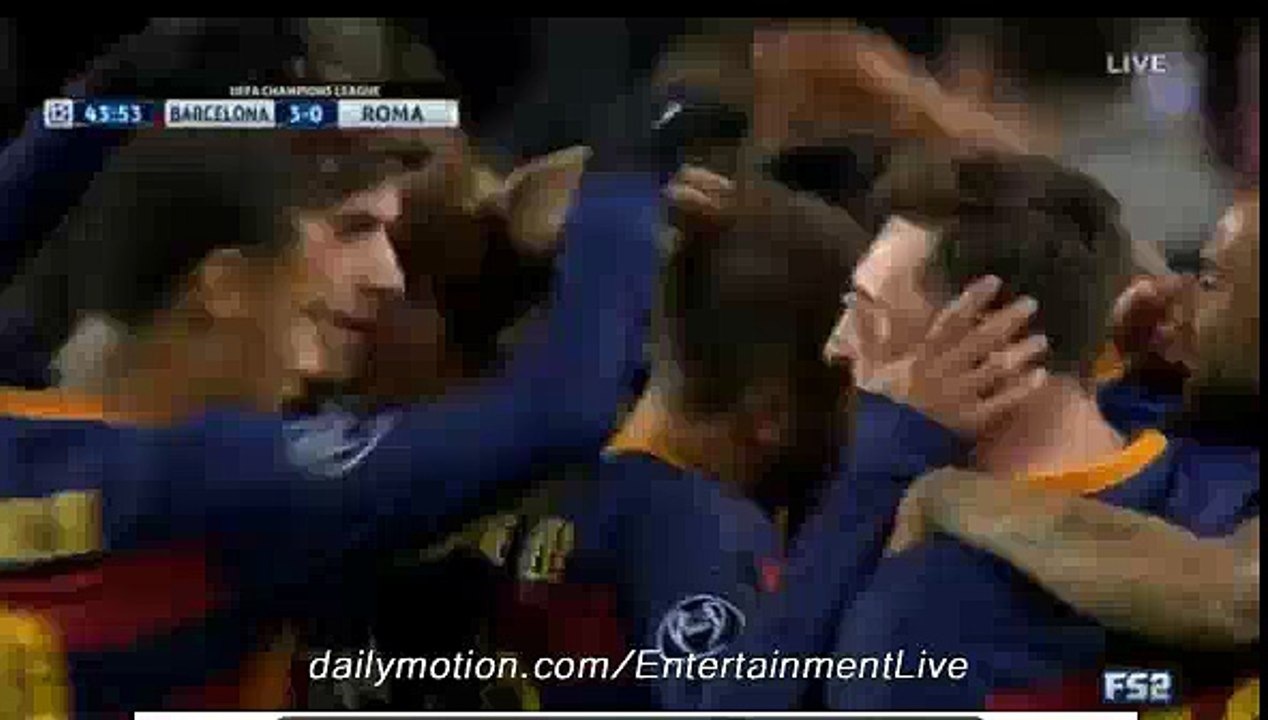 1st Half Goals & Highlights BARCELONA 3-0 ROMA UCL 24.11.2015 HD