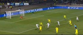 Jordan Ferri Goal 1:0 - Olympique Lyonnais vs Kaa Gent - 24.11.2015