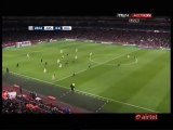 1-0 Mesut Ozil Fantastic Header Goal _ Arsenal v. Dinamo Zagreb - 24.11.2015 HD