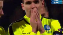 1-1 Danijel  Amazing Free-Kick Goal - Olympique Lyon v. KAA Gent 24.11.2015 HD