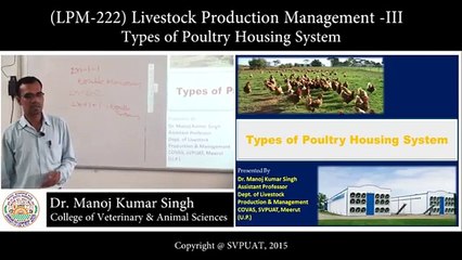 (LPM-222) Livestock Production Management-İ