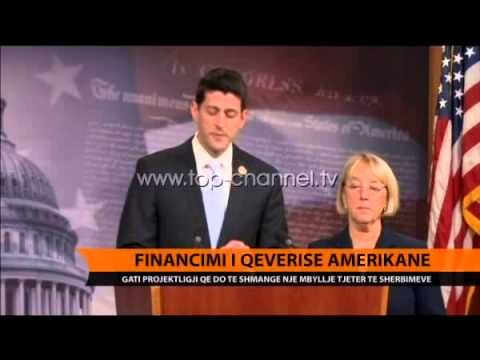 Financimi i qeverisë amerikane - Top Channel Albania - News - Lajme