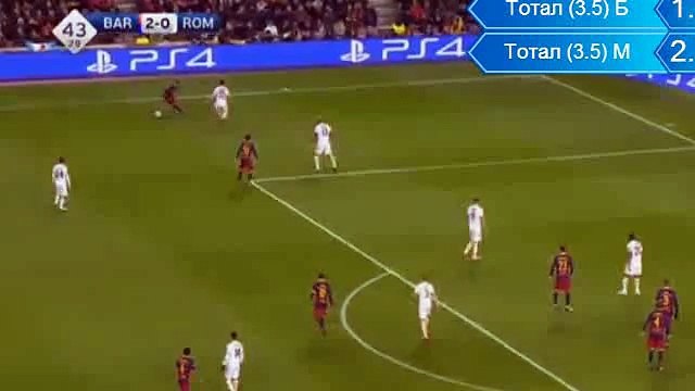 Luis Suárez 3-0 Amazing Goal _ Barcelona v. AS Roma - Champions League 24.11.2015 HD