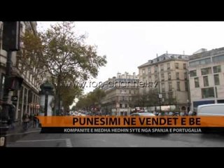 Punësimi në vendet e BE-së - Top Channel Albania - News - Lajme