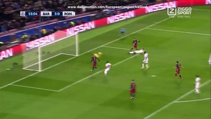 Gerard Pique 4:0 | Barcelona - AS Roma 24.11.2015 HD
