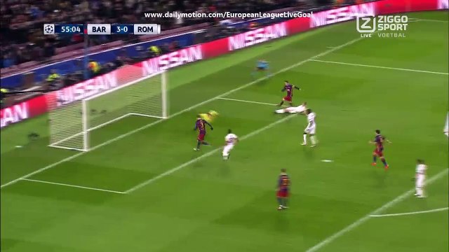 Gerard Pique 4:0 | Barcelona - AS Roma 24.11.2015 HD