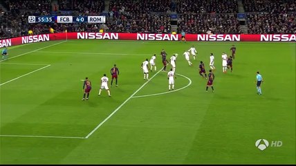 Gerard Piqué Goal - Barcelona 4-0 AS Roma - 24-11-2015