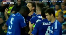 Willian Super Goal Free Cick 0-2  Maccabi Tel Aviv vs Chelsea 24.11.2015 Champions League