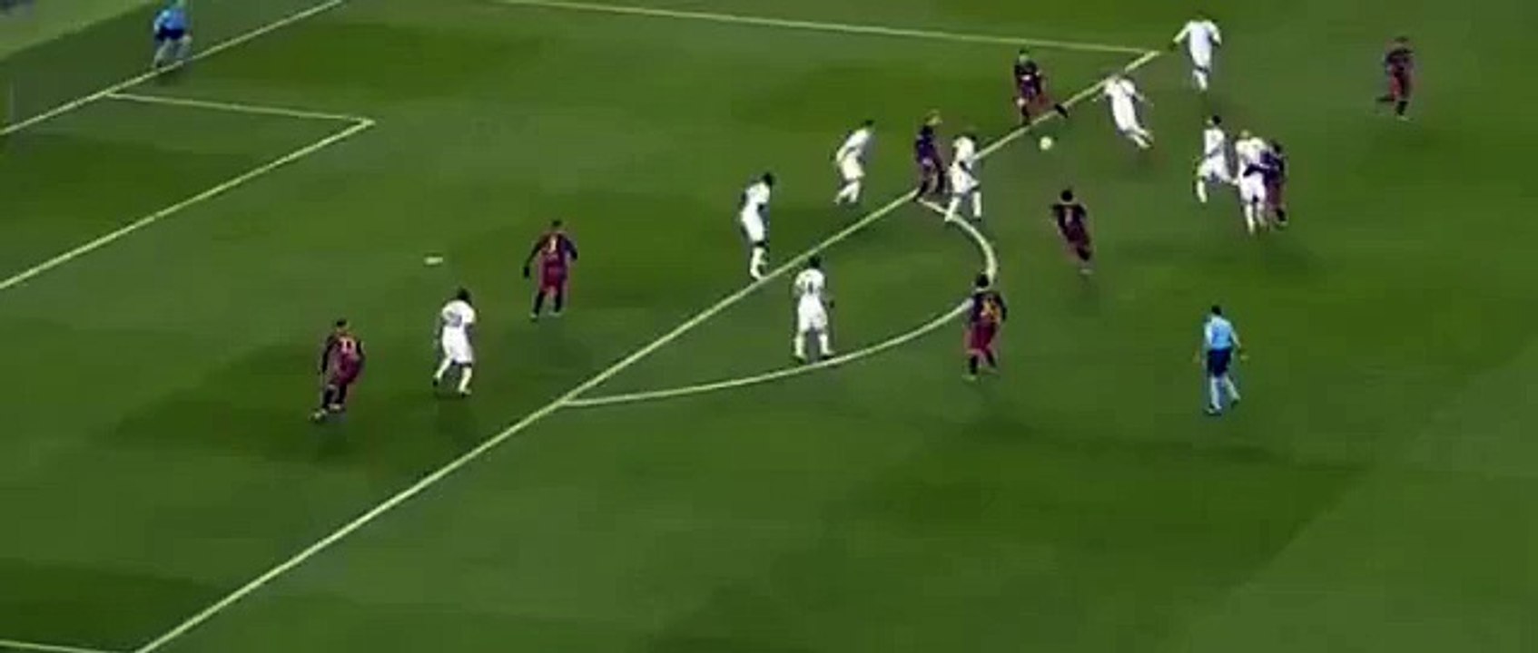 FC Barcelona vs Roma 4-0 (Pique  )  Live HD ALL goals highlight