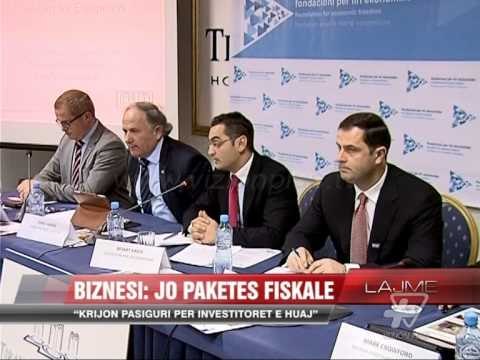 Biznesi: Jo paketës fiskale - News, Lajme - Vizion Plus