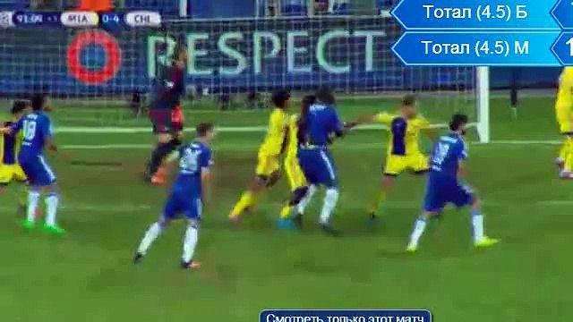 0-4 Kurt Zouma Goal - Maccabi Tel Aviv v. Chelsea 24.11.2015 HD