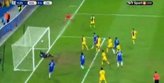 Goal Kurt Zouma - Maccabi Tel Aviv 0-4 Chelsea (24.11.2015) Champions League