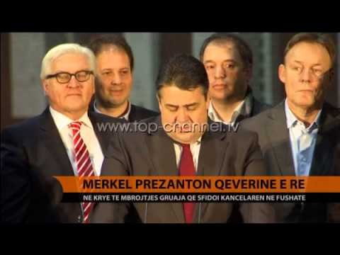 Merkel prezanton qeverinë e re - Top Channel Albania - News - Lajme
