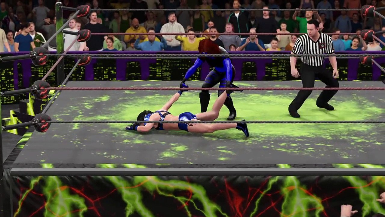 WWE 2K16 mystique v kitana