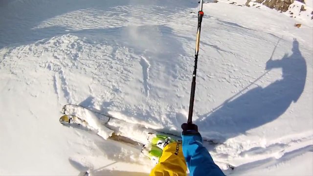 GoPro HD_ Avalanche Cliff Jump with Matthias Giraud