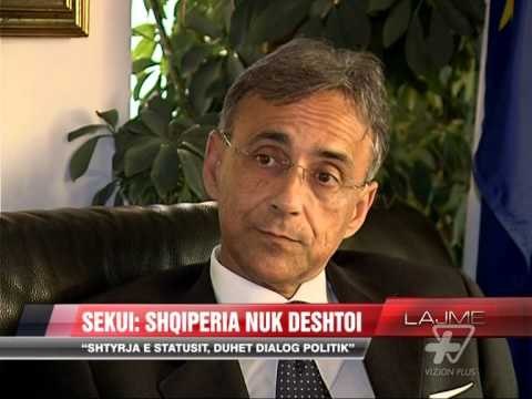 Sekui: Shqipëria nuk dështoi, duhet dialog politik - News, Lajme - Vizion Plus