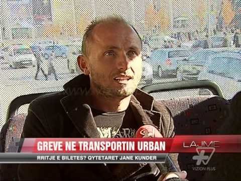 Grevë në transportin urban - News, Lajme - Vizion Plus