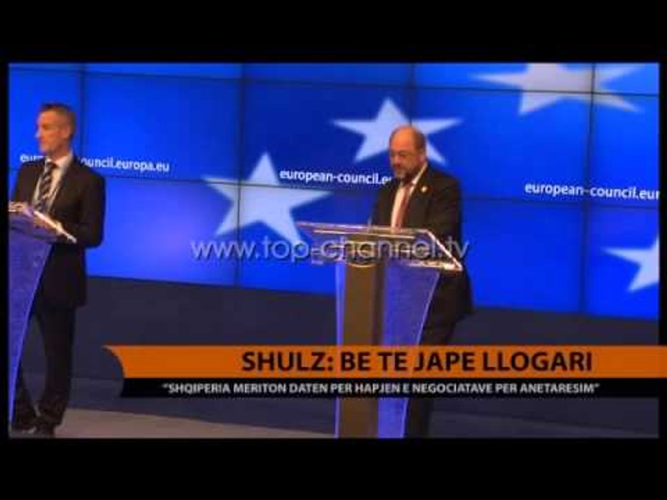 Schulz: BE të japë llogari - Top Channel Albani...