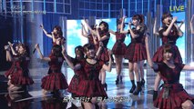 日テレ軽音楽の祭典　ﾍﾞｽﾄｱｰﾃｨｽﾄ2015　AKB48　「365日の紙飛行機」「唇にBe My Baby」