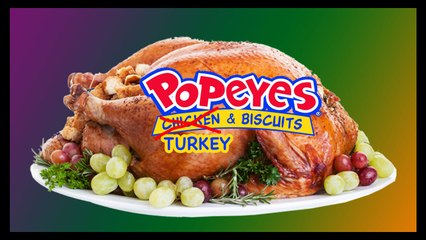 Thanksgiving at Popeyes?!? - Food Feeder