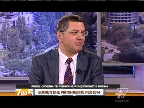7pa5 - Buxheti dhe pritshmeria per 2014 - 26 dhjetor 2013 - Show - Vizion Plus
