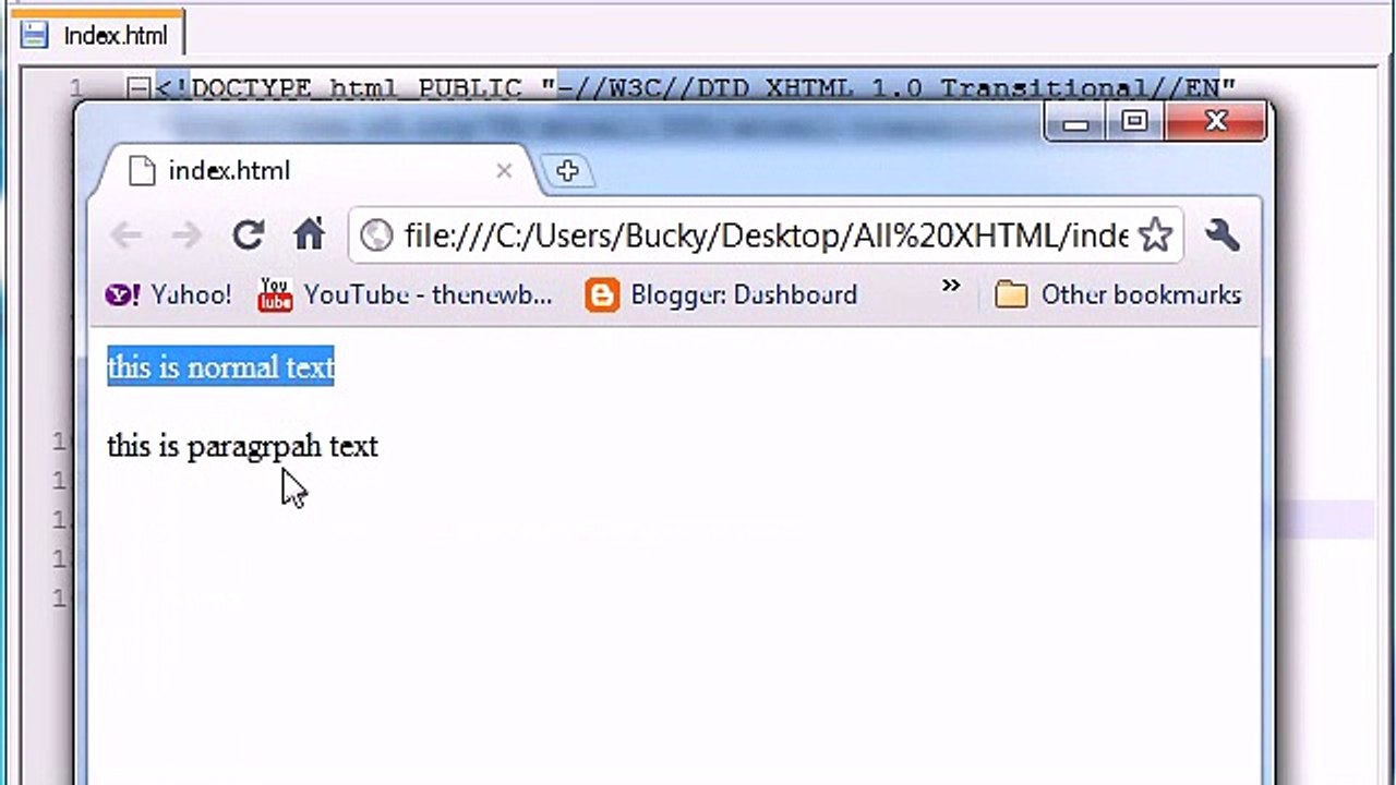 XHTML and CSS Tutorial - 16 - Intro to CSS