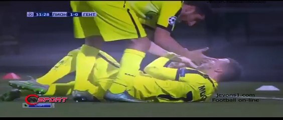 Olympique Lyon vs Gent 1 - 2 2015 ~ All Goals & Highlights