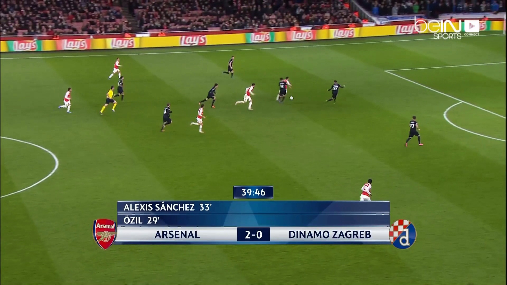 UEFA Champions League: Arsenal 3 - 0 Dinamo Zagreb