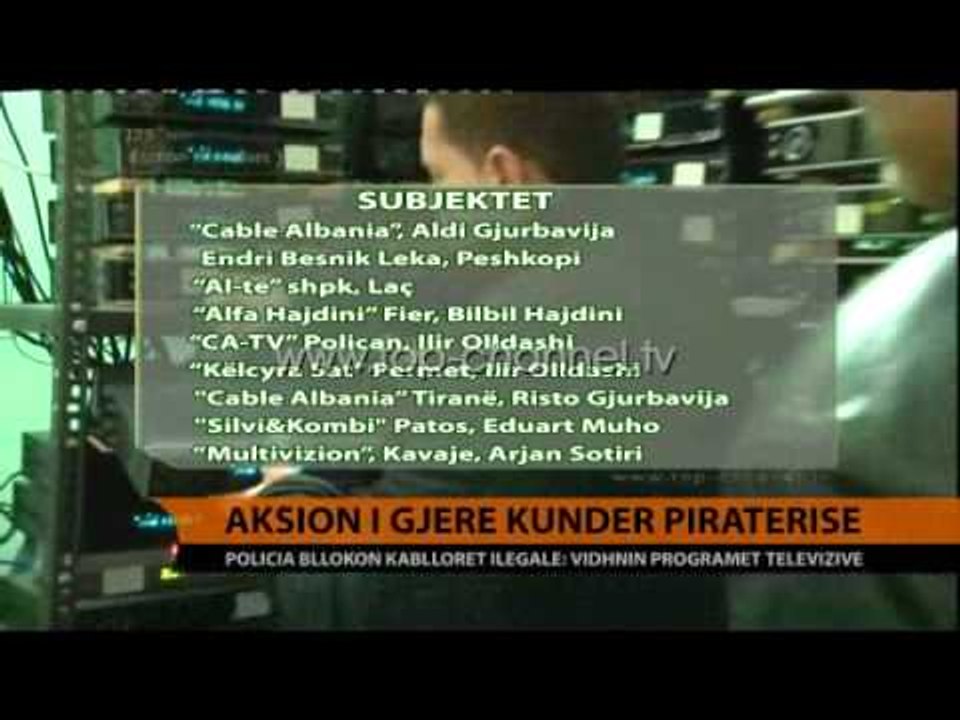 Aksion i gjerë kundër piraterisë - Top Channel...