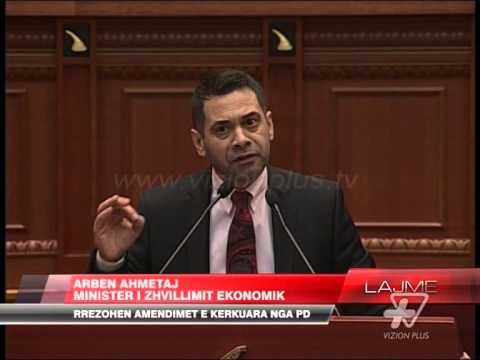Buxheti & Paketa Fiskale, rrezohen amendimet e kërkuara nga PD - News, Lajme - Vizion Plus