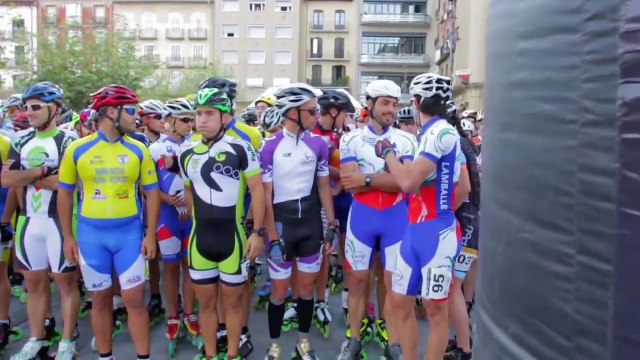 Pamplona - Puente la Reina 2014 Inline Speed Skating International Marathon