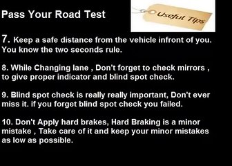 Useful Tips To Pass Your Driving Road Test in UAE and Gulf