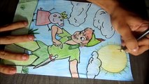 Peppa pig Playset varios desenhos Peter Pan Dora Aventureira Piu piu e frajola