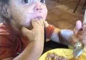 Mother Discovers Baby's Love for Refried Beans