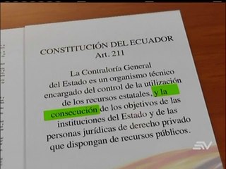 Enmienda constitucional a la Contraloría